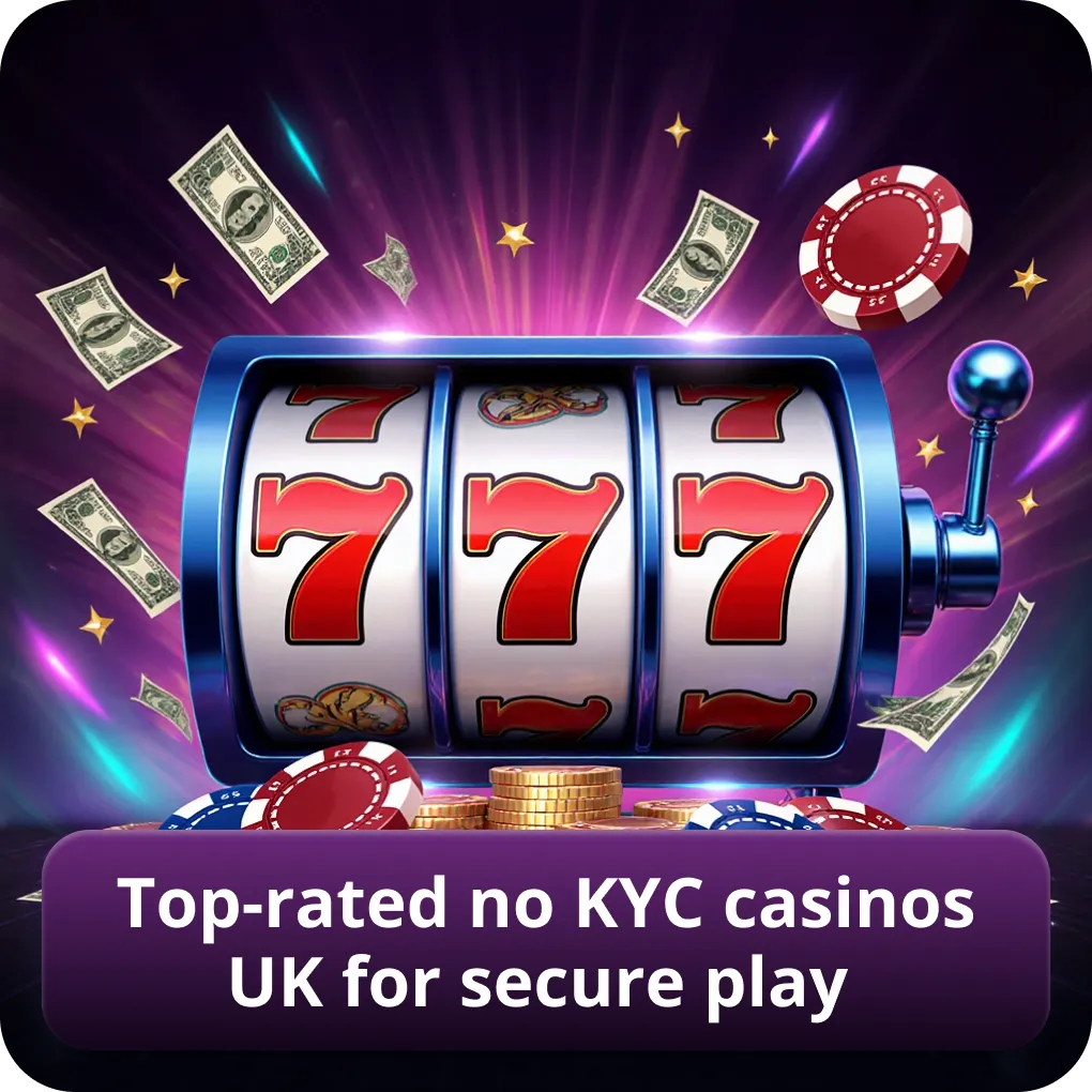 Best-rated no KYC casinos UK for safe gaming